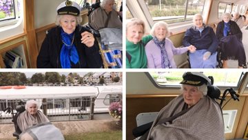 Henley-on-Thames care home Residents enjoy last boat trip of the year